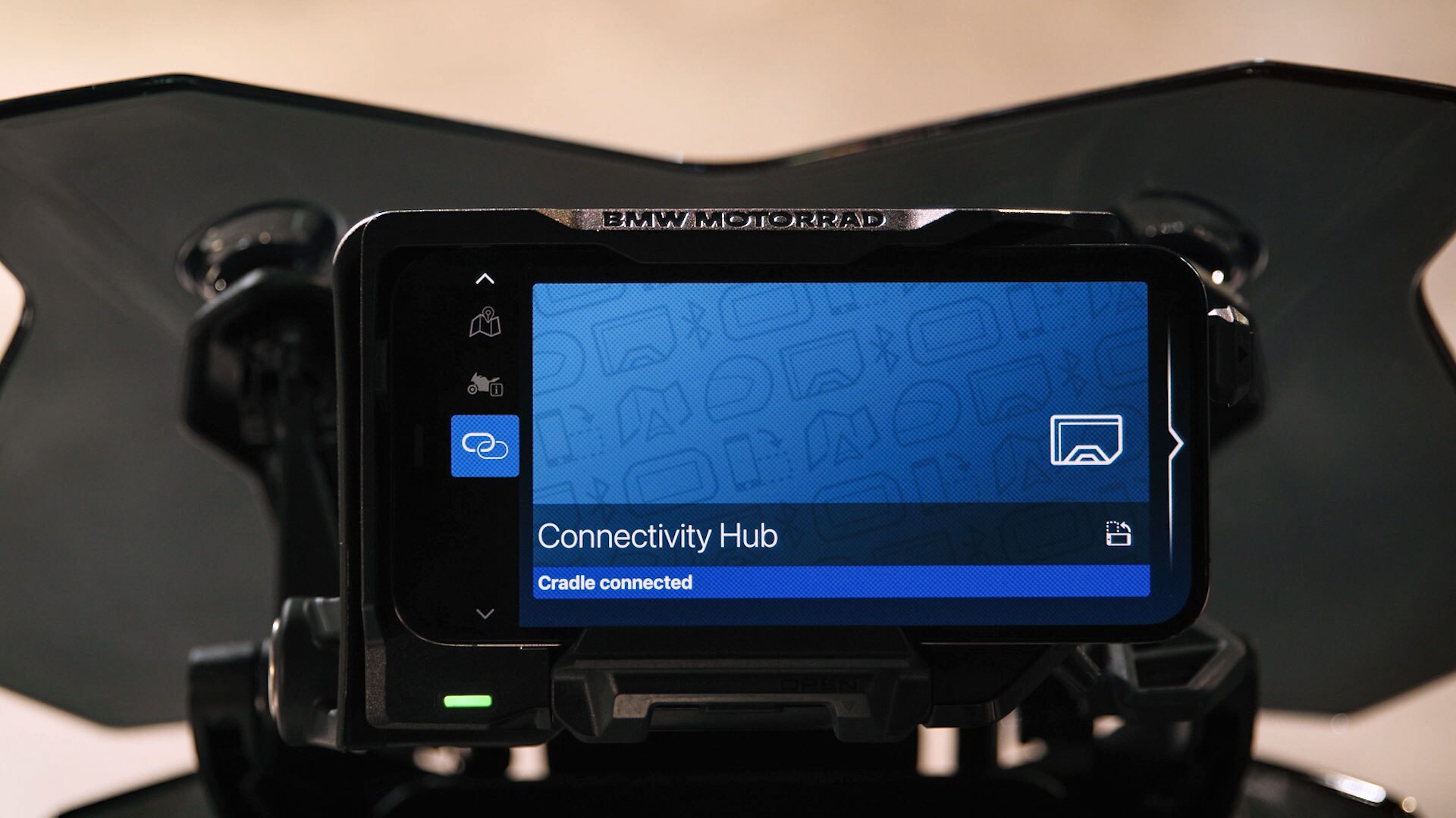 ConnectedRide cradle YouTube-video.