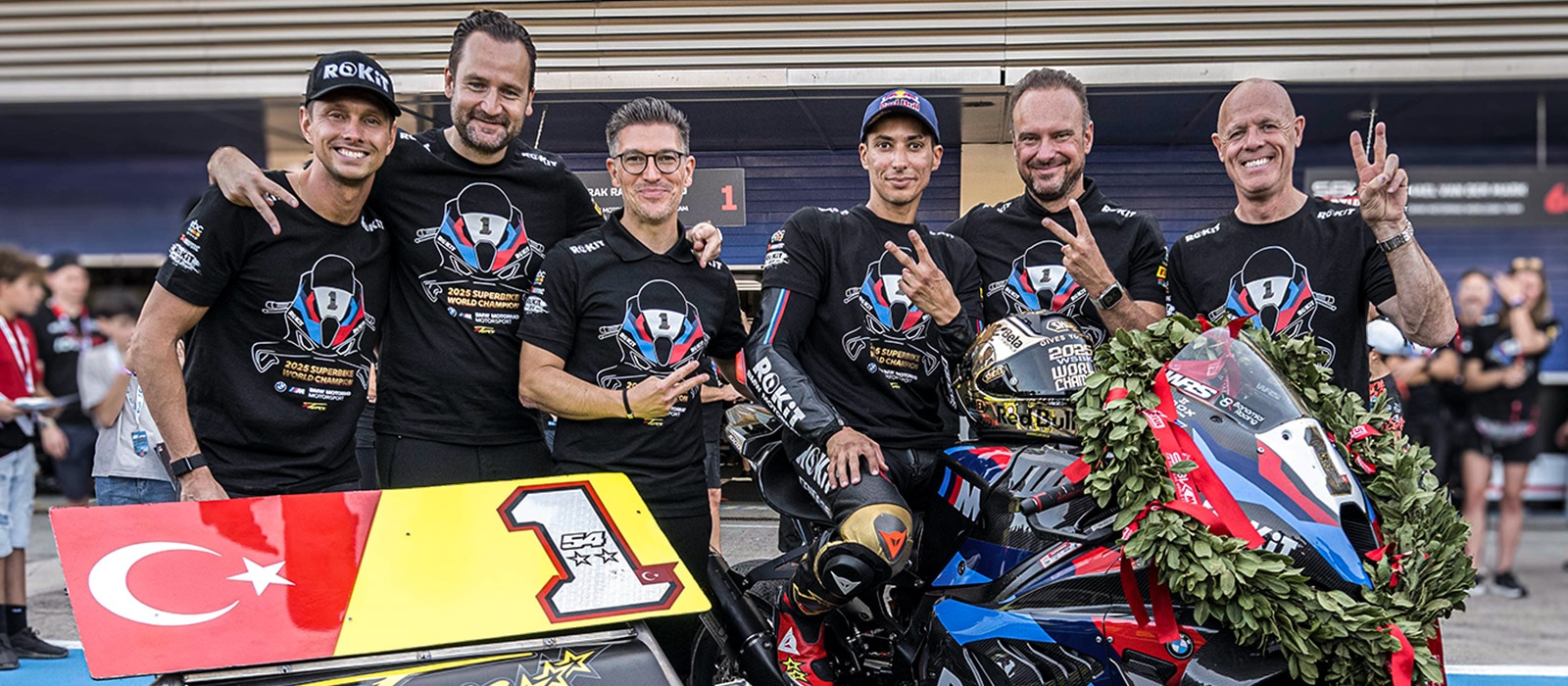 Het officiële BMW Motorrad WSBK t-shirt