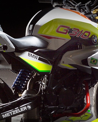 De BMW Concept Stunt G 310.