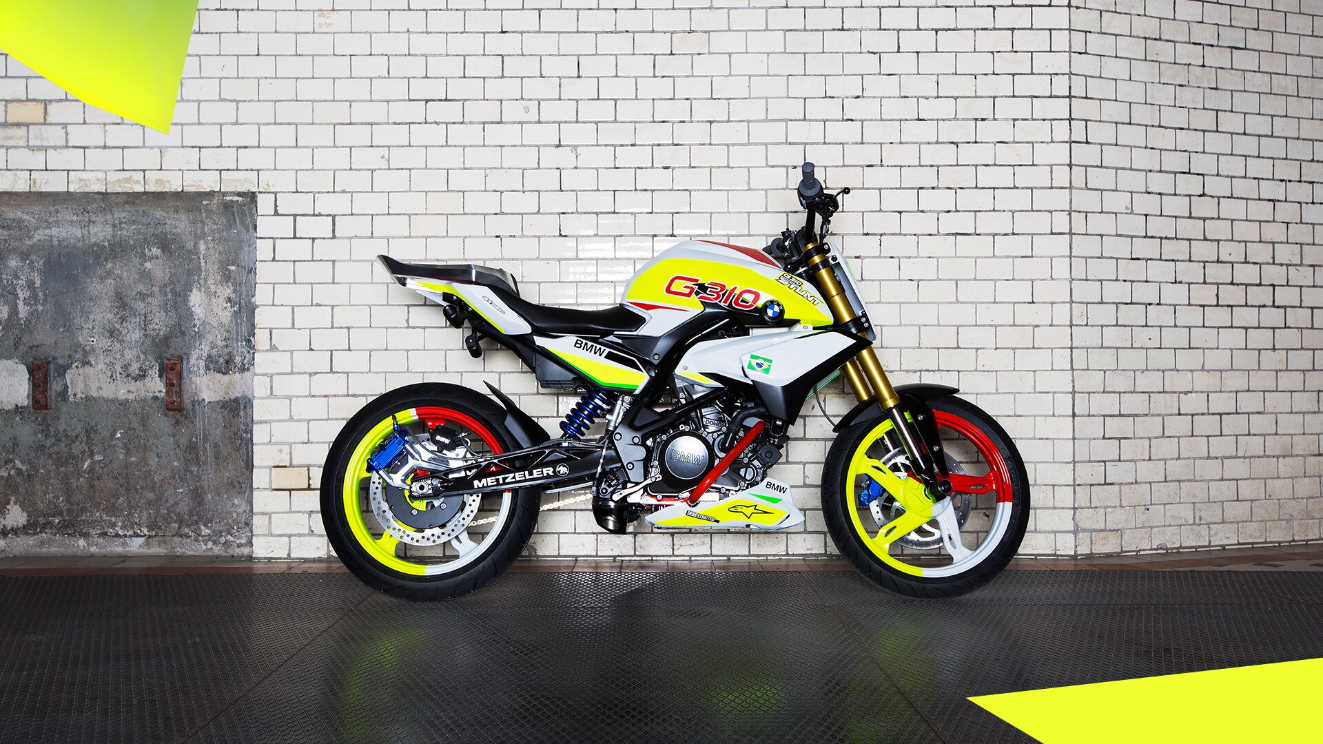 De BMW Concept Stunt G 310.
