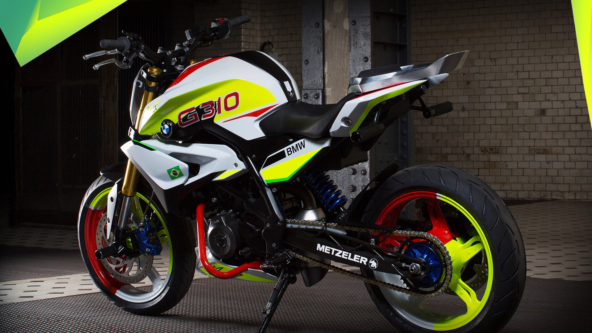 De BMW Concept Stunt G 310.