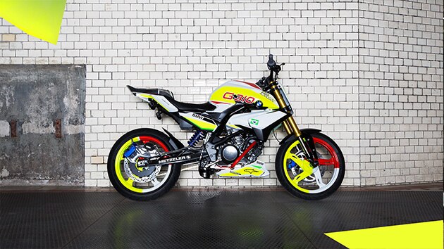 De BMW Concept Stunt G 310.