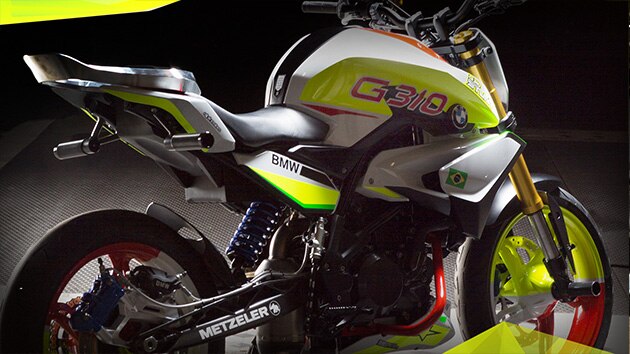 De BMW Concept Stunt G 310.