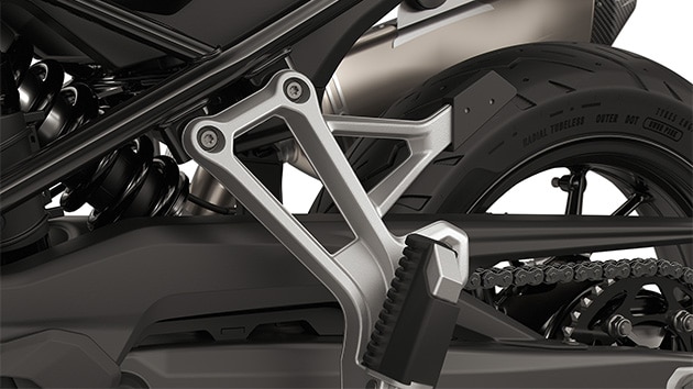 De kofferdrager voor variokoffersystemen van de F 800 GS