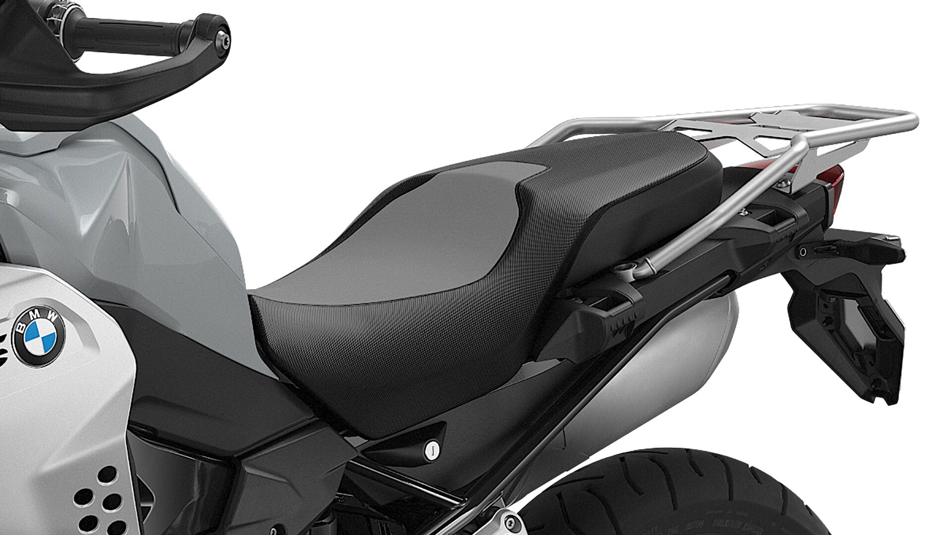 We zien de comfort-buddyseat van de F 850 GS Adventure.