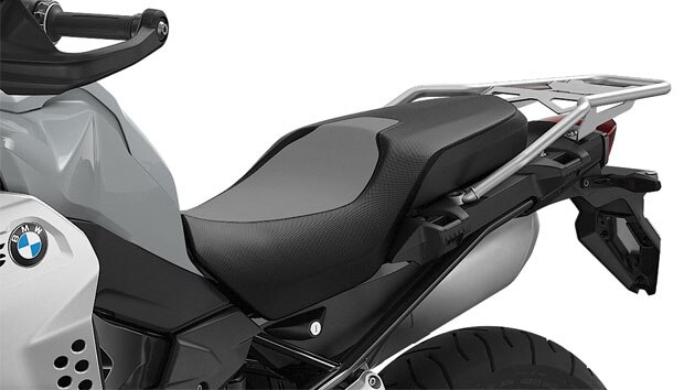 We zien de comfort-buddyseat van de F 850 GS Adventure.
