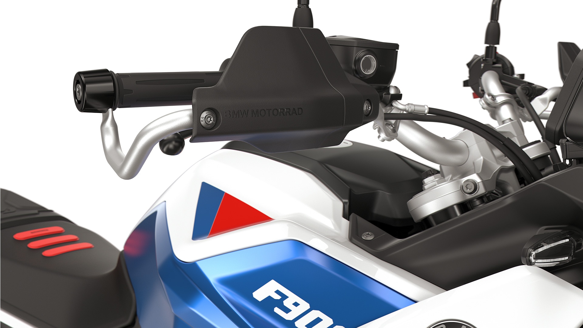 Enduro-handbescherming inclusief metalen beugels voor de F 900 GS in de uitvoering GS Trophy