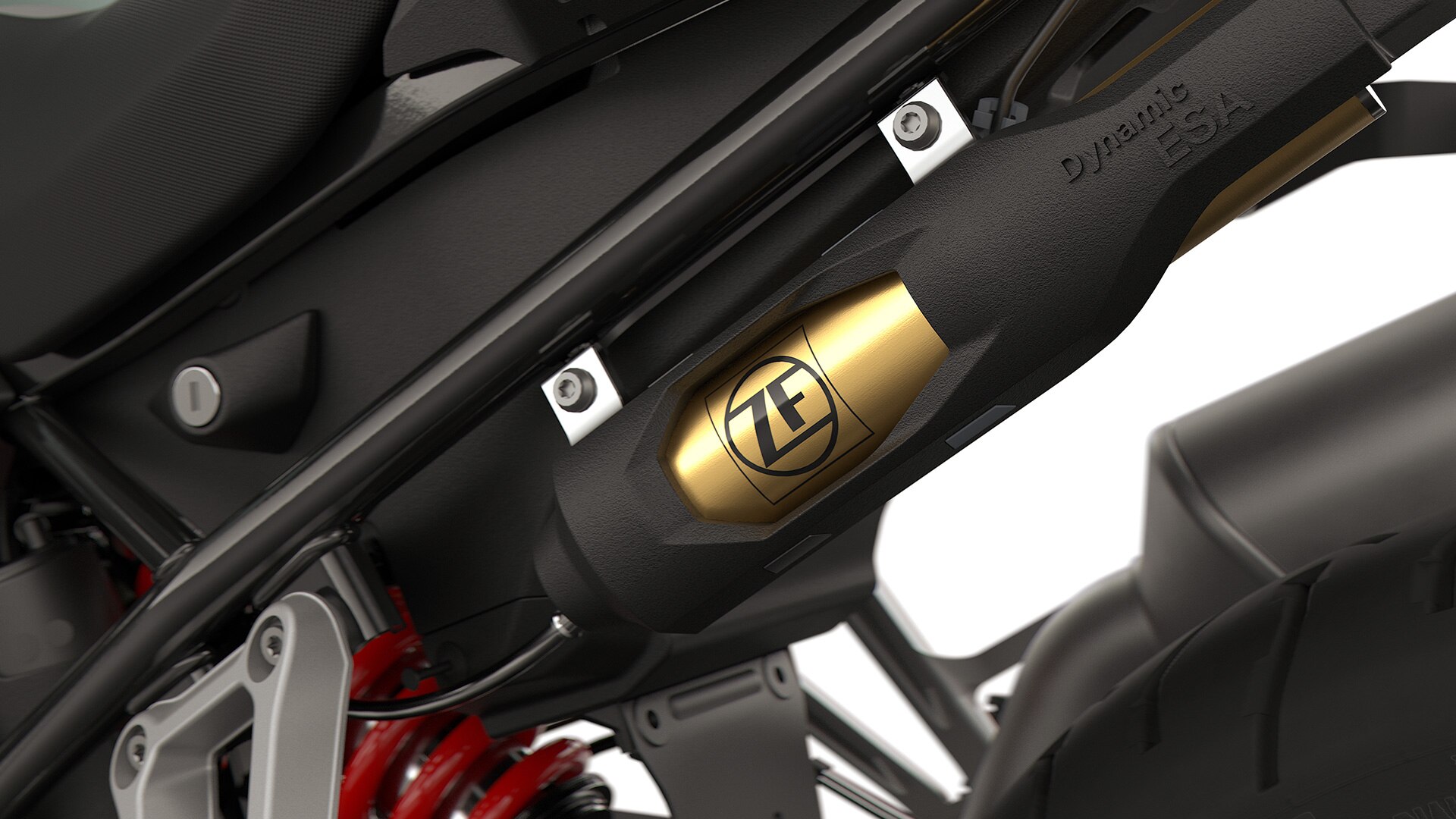 De F 900 GS Adventure van BMW Motorrad met Dynamic ESA