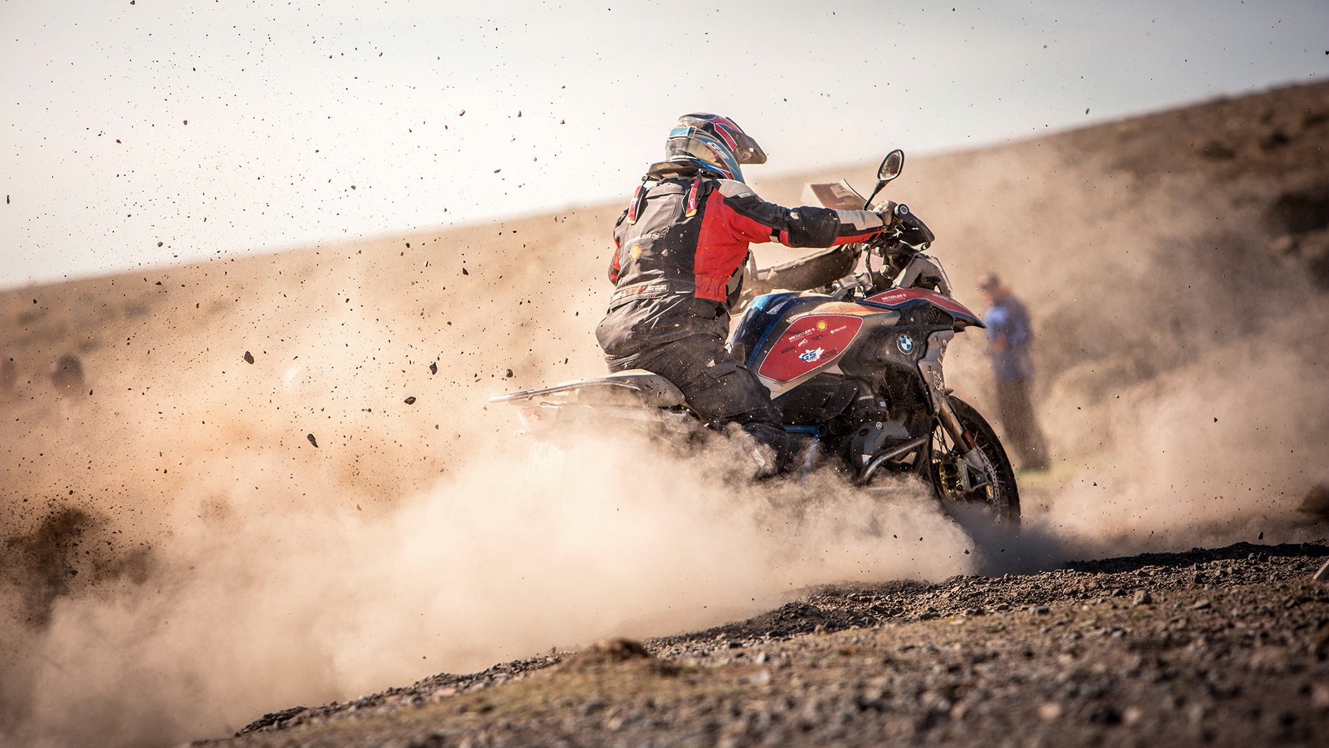 R 1250 GS Adventure op terrein.