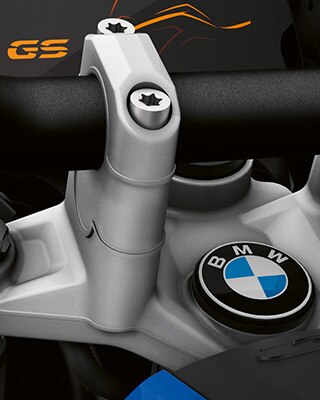 We zien de R 1250 GS Adventure met stuurverhoging.