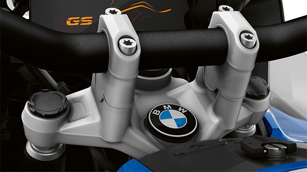 We zien de R 1250 GS Adventure met stuurverhoging.