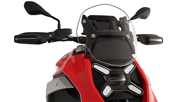 De matrix-LED koplampen van de R 1300 GS van BMW Motorrad