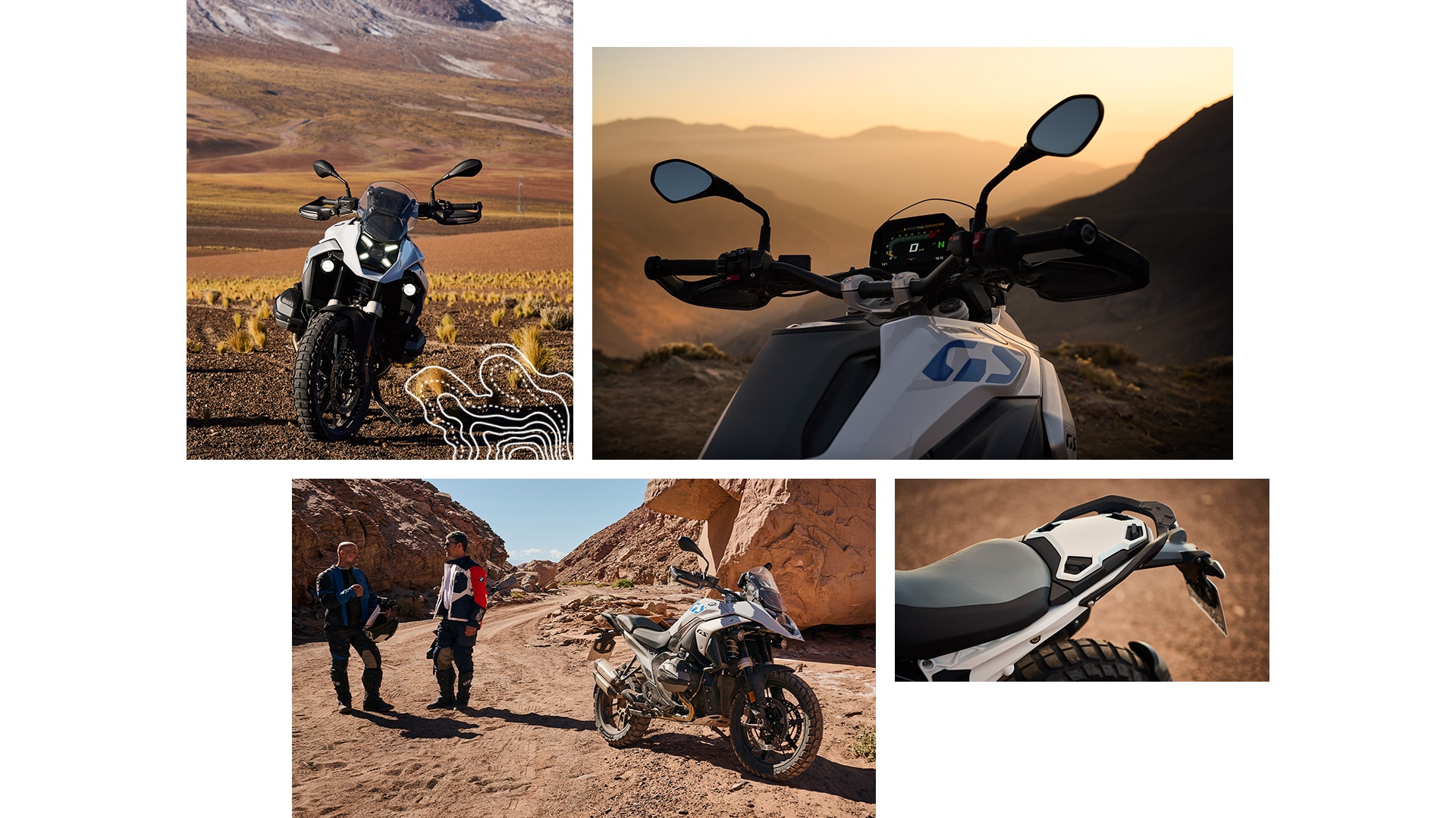 Het strakke design van de R 1300 GS van BMW Motorrad