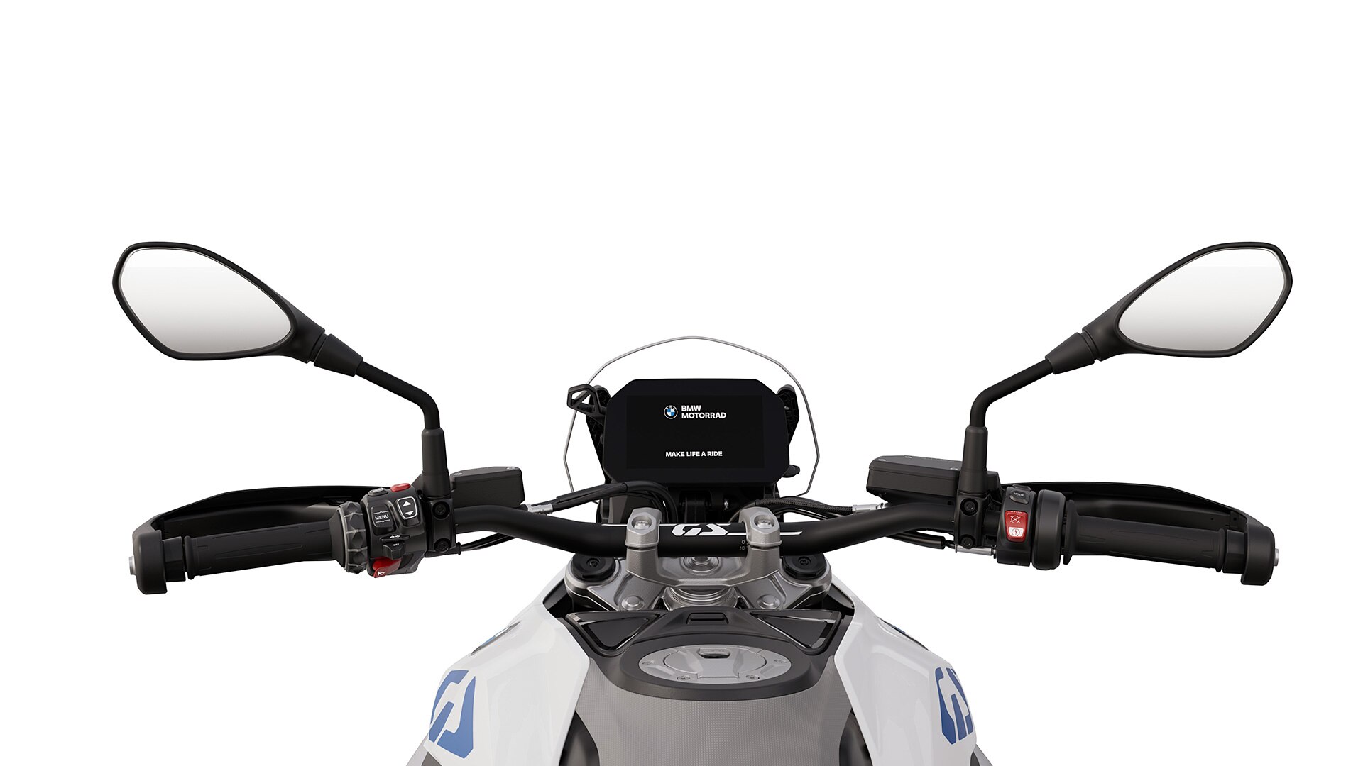 De verstelbare Sport-kuipruit van de R 1300 GS van BMW Motorrad