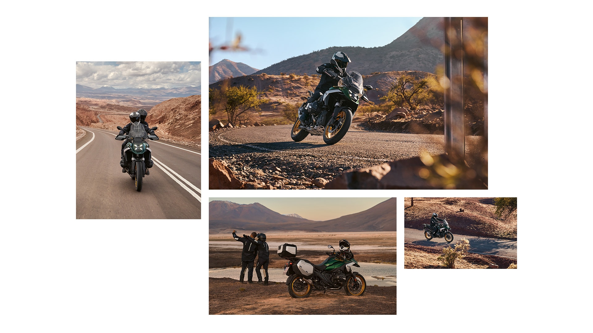 Collage van de R 1300 GS Option 719 Tramuntana