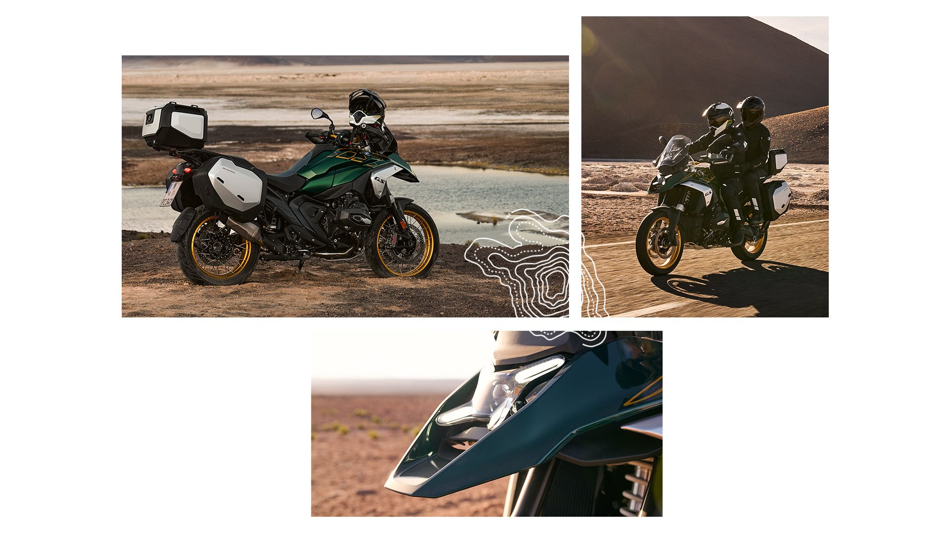 Het exclusieve design van de R 1300 GS Option 719 Tramuntana van BMW Motorrad