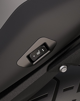 Buddyseat verwarming van de R 1300 GS Triple Black