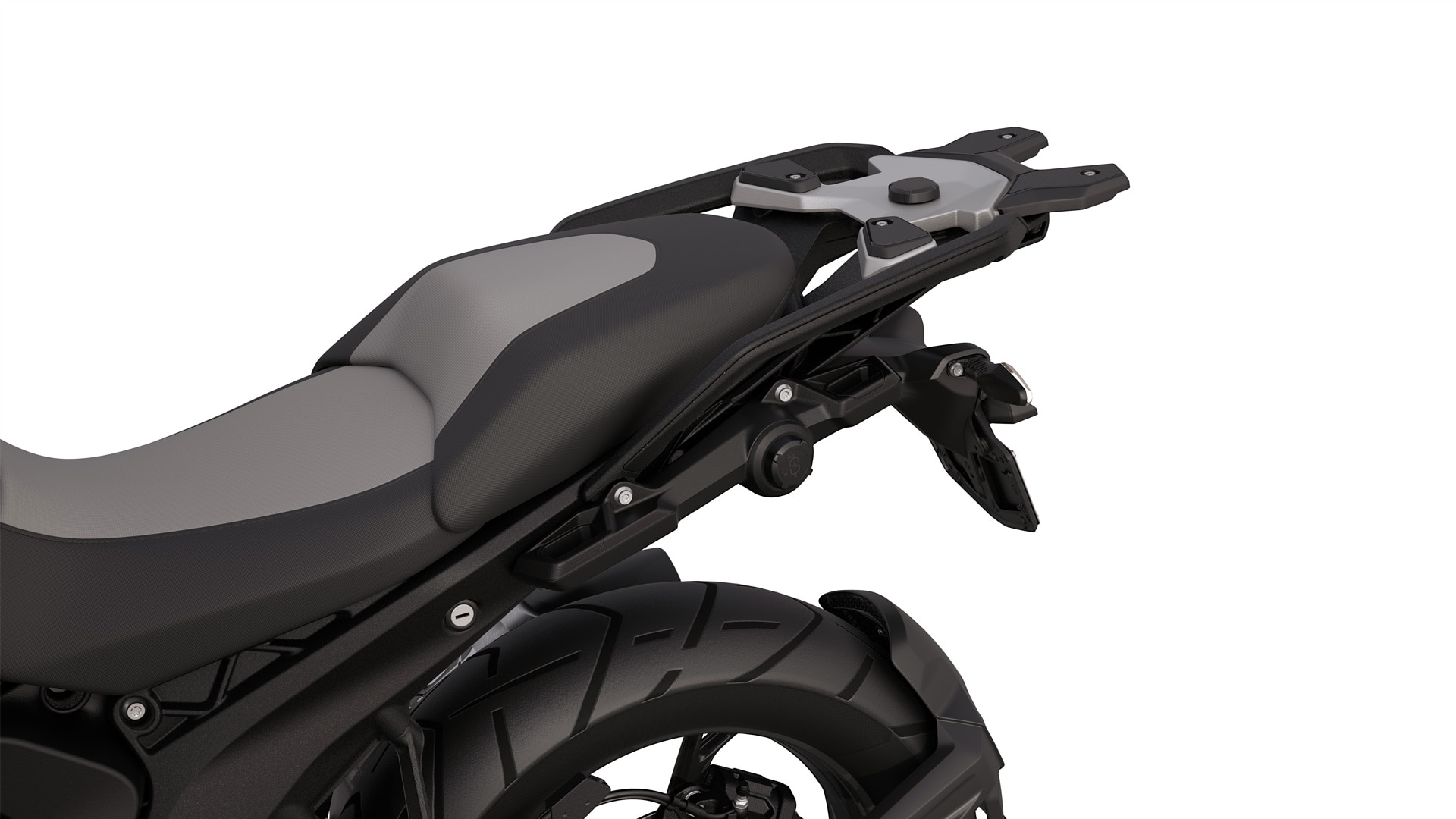 Het bagagesysteem van de R 1300 GS Triple Black van BMW Motorrad