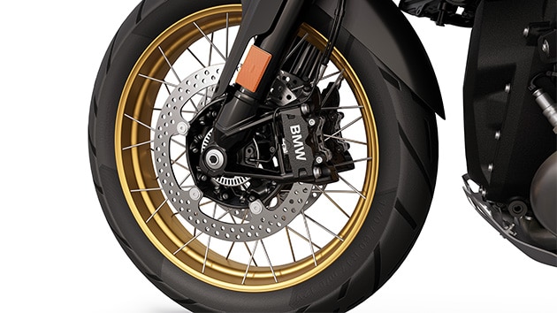 Kruisspaakwielen van de R 1300 GS Triple Black