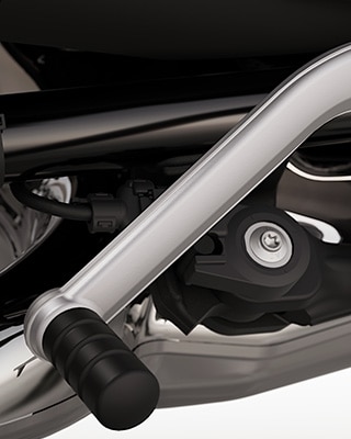 De R 12 van BMW Motorrad met comfortpakket inclusief schakelassistent Pro