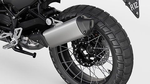 De uitrustingen van het Enduropakket Pro van de R 12 G/S van BMW Motorrad