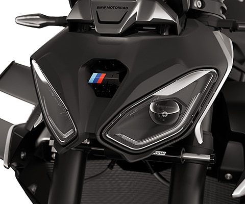 Dubbele LED-koplamp van de M 1000 R van BMW Motorrad