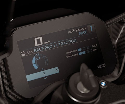 Slip-Slide Control van de M 1000 RR