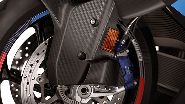 De M Brake Ducts van de M 1000 RR van BMW Motorrad
