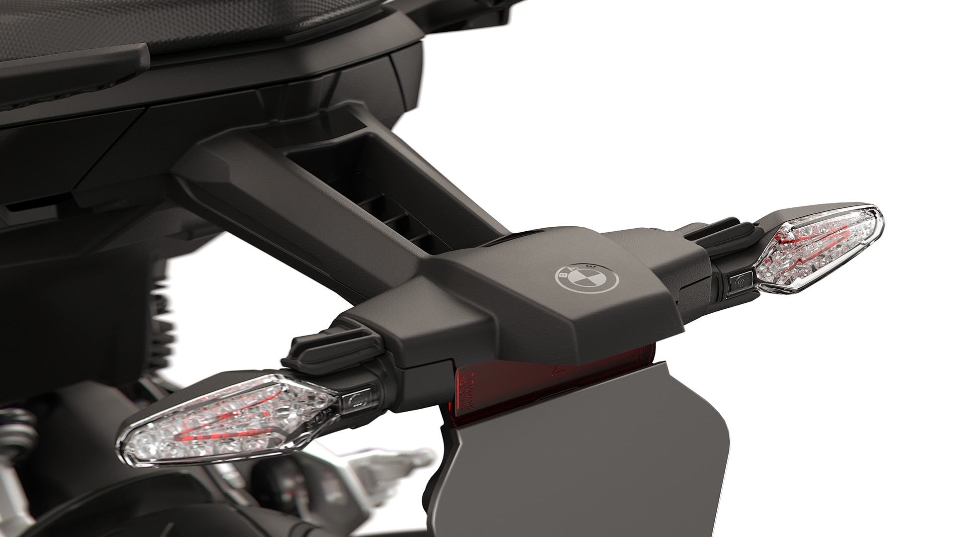 De sportieve achterkant van de F 900 R van BMW Motorrad