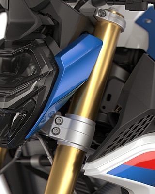 Koplampkap en -bekleding van de F 900 R van BMW Motorrad