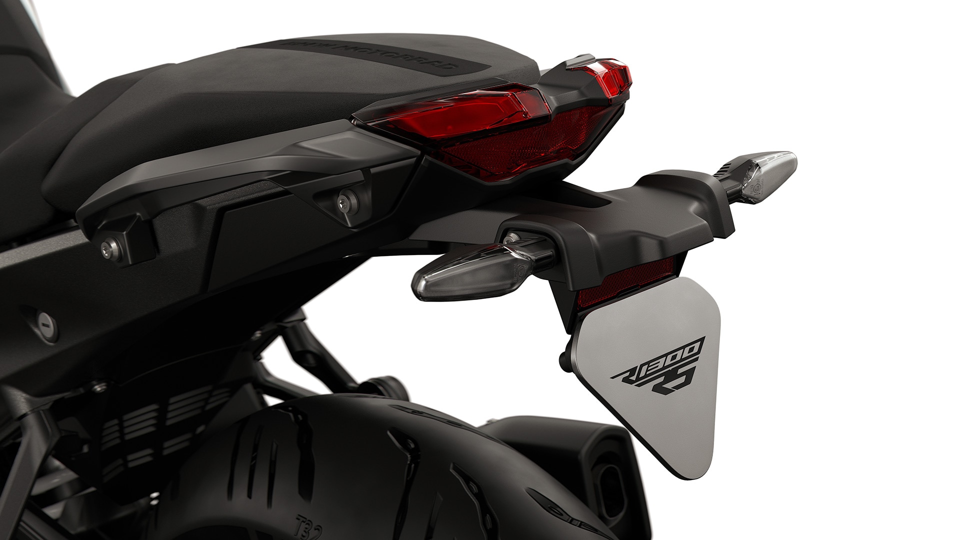 Achteraanzicht van de R 1300 RS van BMW Motorrad
