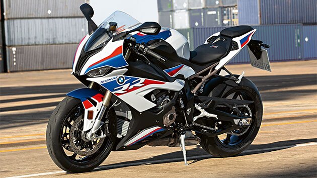 Achterkant van de nieuwe BMW RR