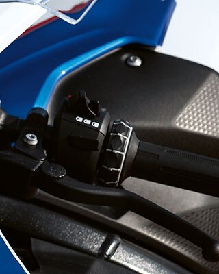 BMW RR Multicontrol op het stuur