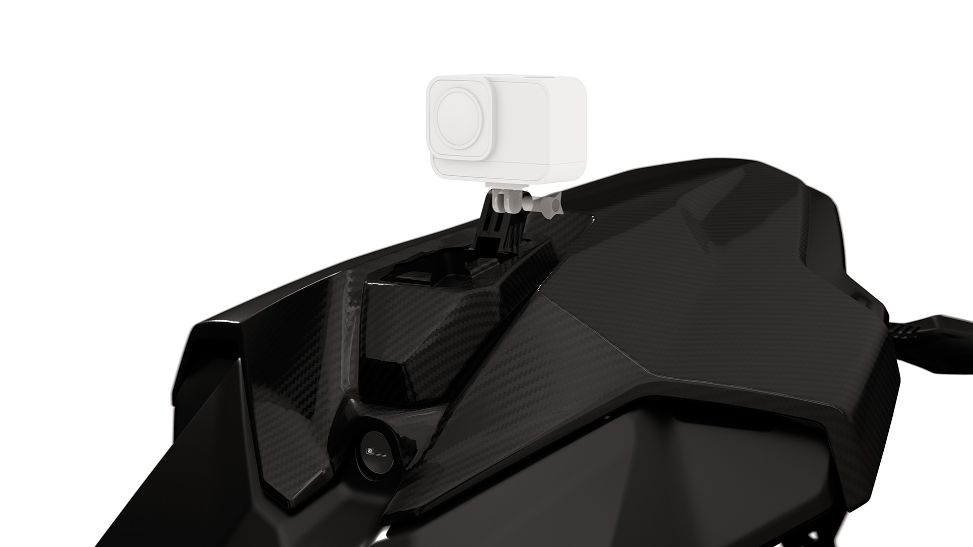 M Carbon buddyseatafdekking voor de S 1000 RR