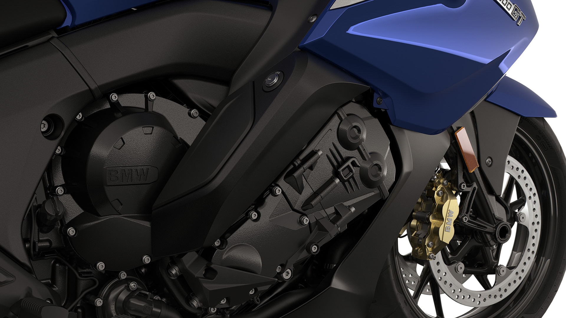 Focus on the six-cylinder engine.