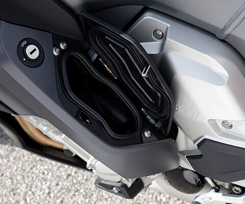 K 1600 GT opbergruimte