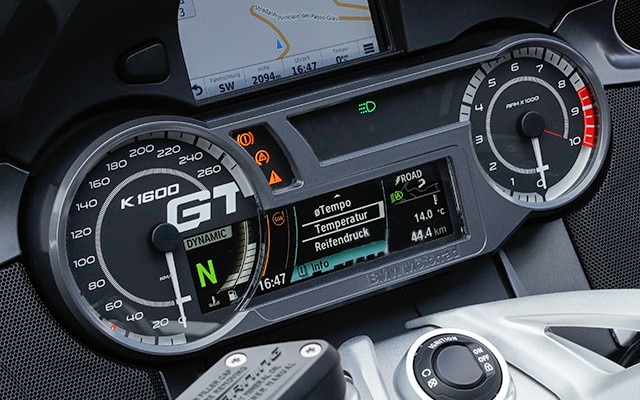K 1600 GT instrumentenpaneel