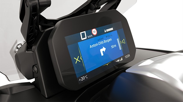 De BMW C 400 GT met Connectivity Pro