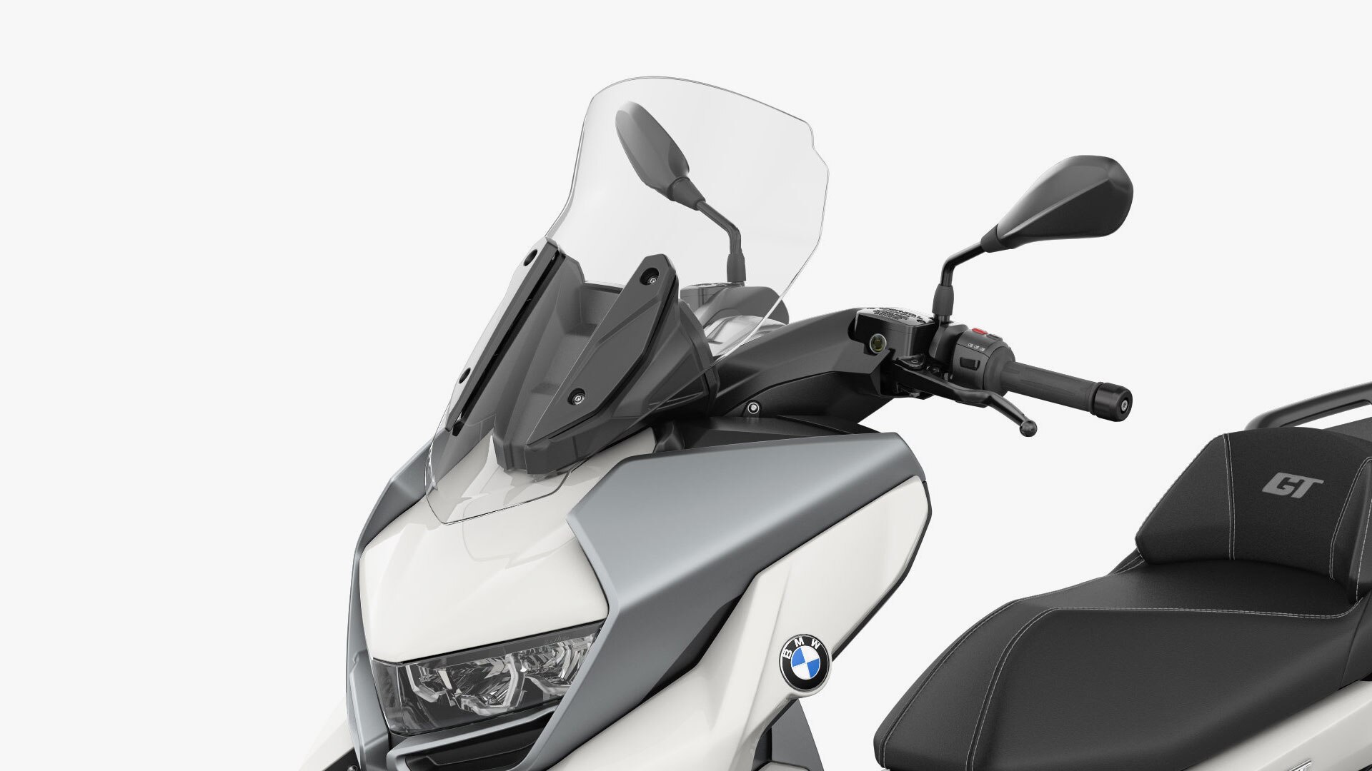 Ergonomie en bescherming tegen wind C 400 GT