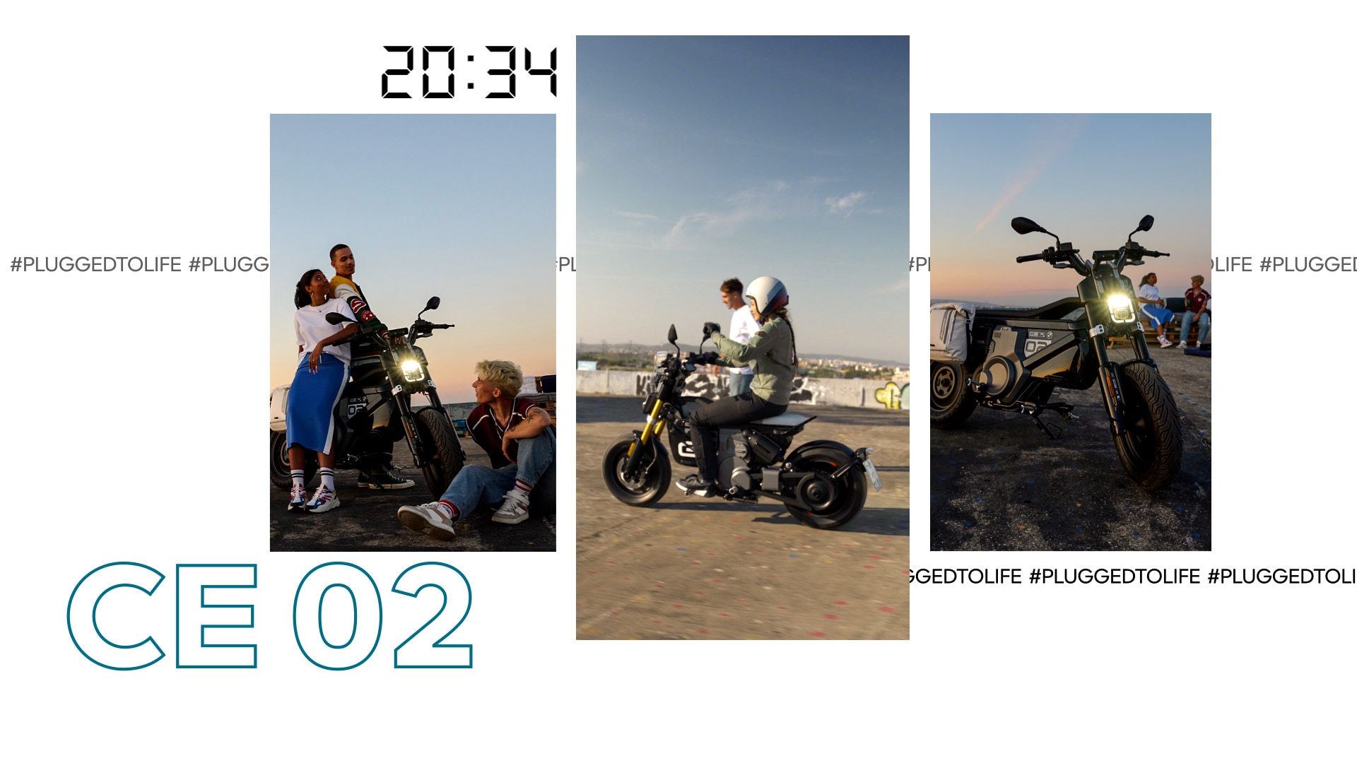 De CE 02 van BMW Motorrad
