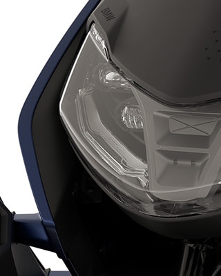 Het lichtdesign van de CE 04 van BMW Motorrad