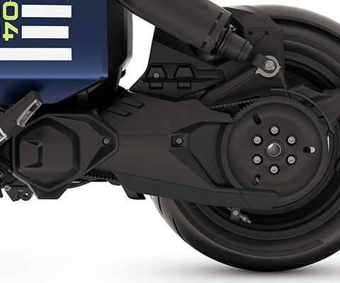 Elektrische aandrijving van de CE 04 van BMW Motorrad