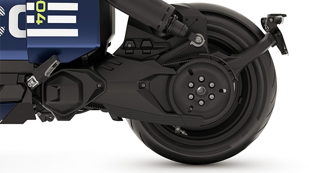 Elektrische aandrijving van de CE 04 van BMW Motorrad