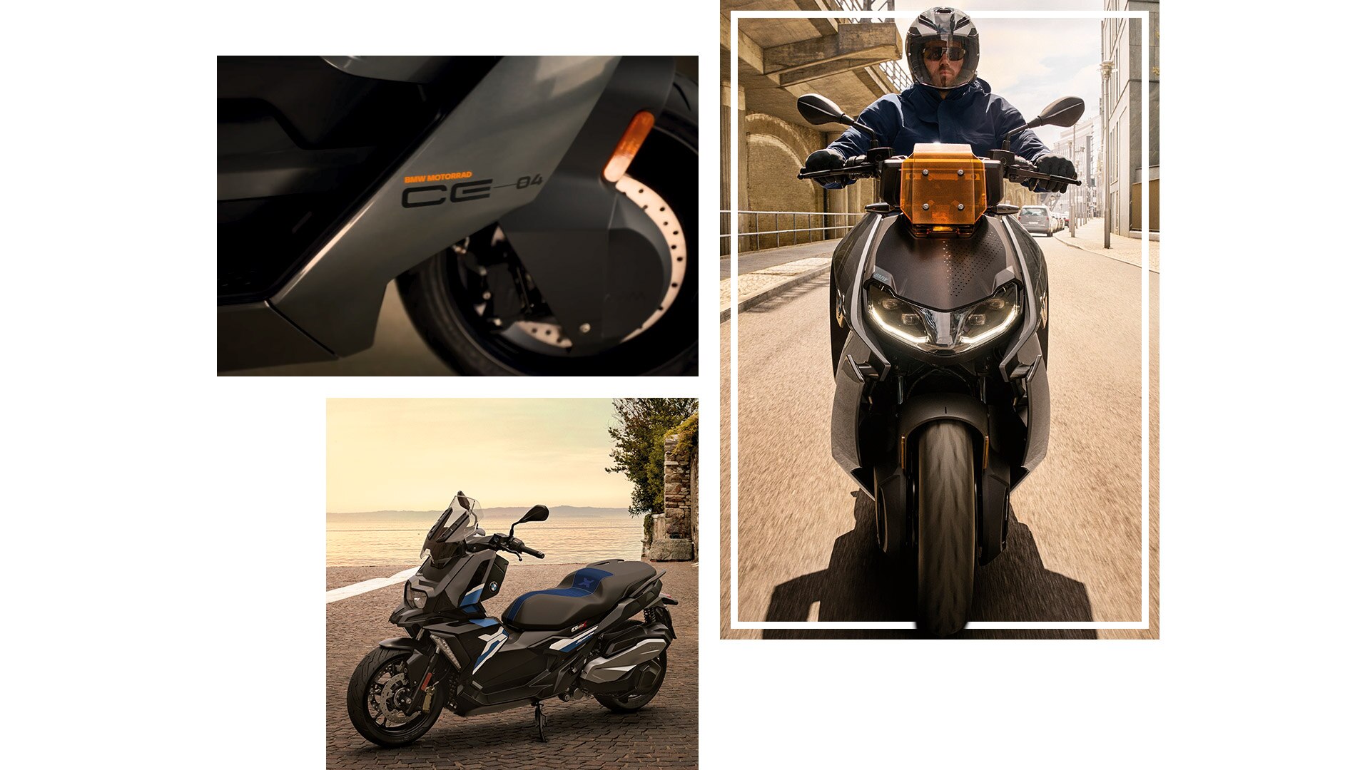 Overzicht van de BMW Motorrad scootermodellen.